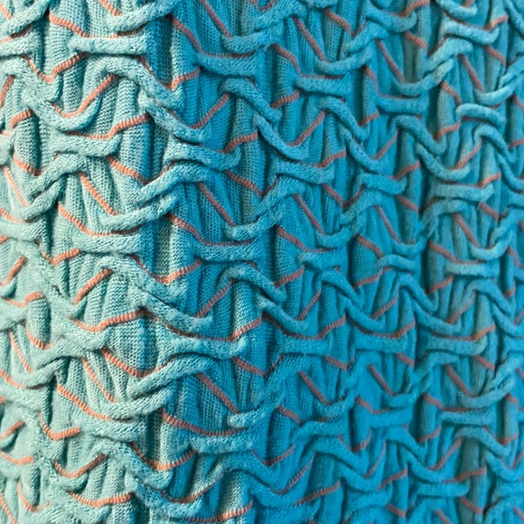 TIANELLO by STEVE BARRAZA Turquoise/Aqua Dress M - Picture 2 of 9